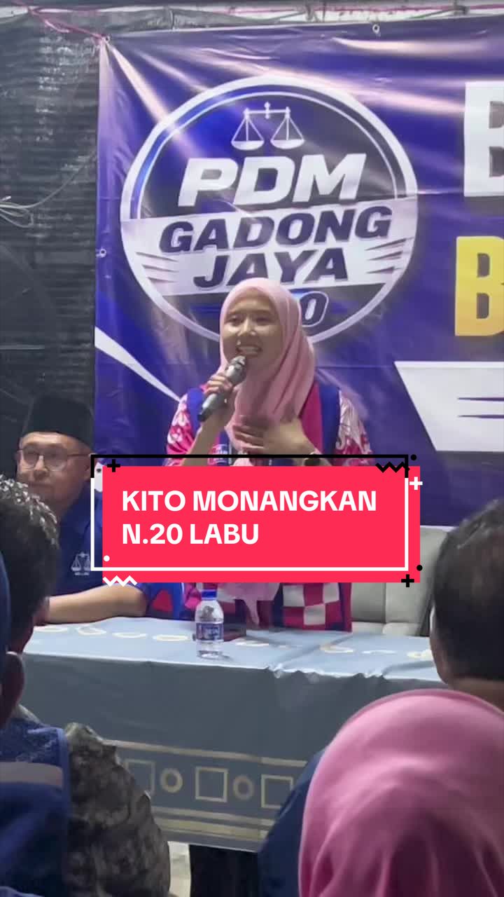 Pratonton TikTok: Bersama jentera PDM Gadong Jaya