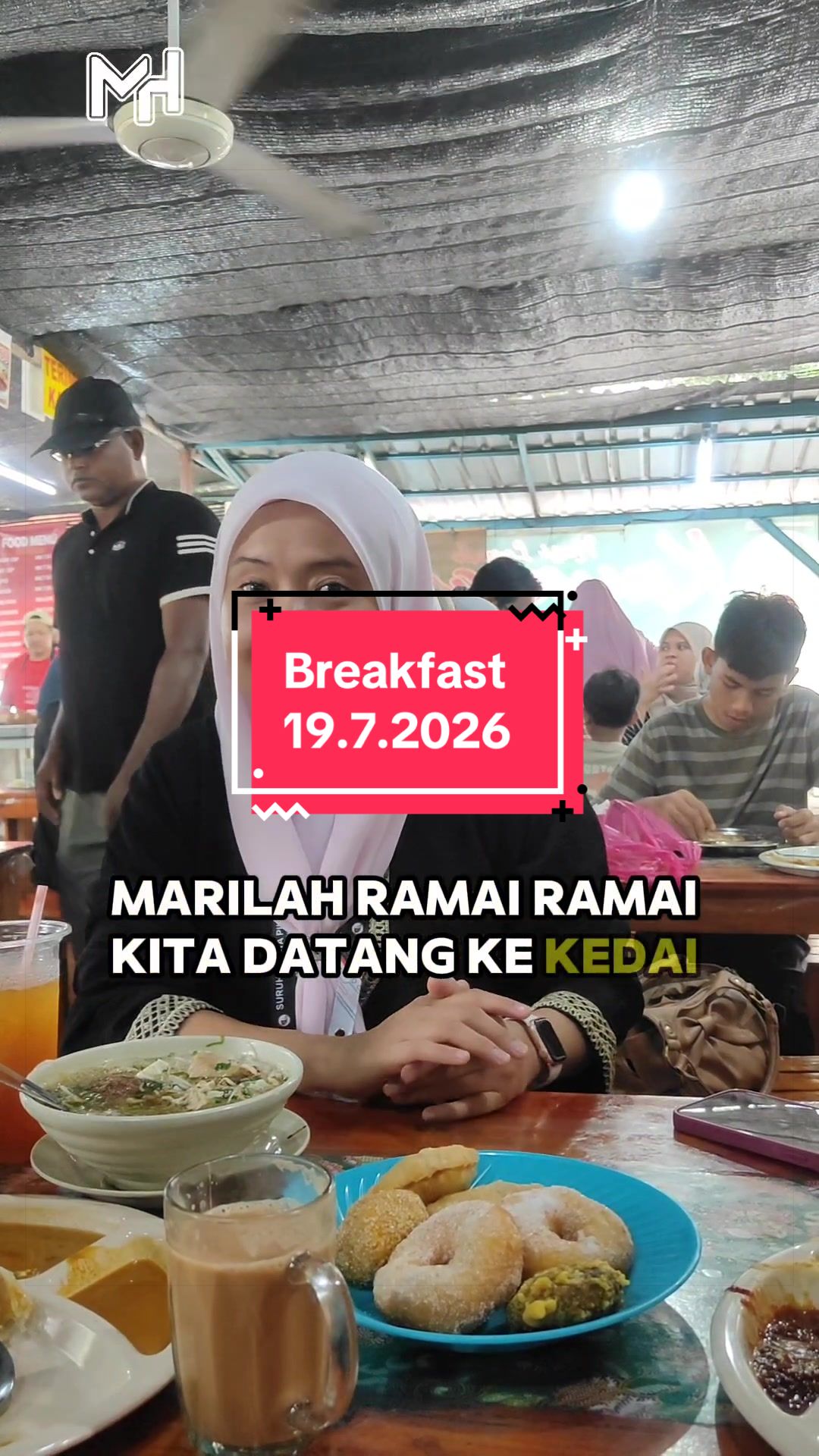 Pratonton TikTok: Sarapan bersama komuniti Kg Jijan